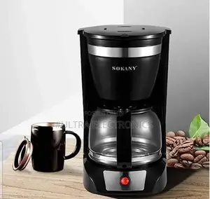 Sokany 12-Cup Drip Coffee Maker, Model Cm-108s.