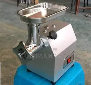 Commercial-Grade Electric Stainless Steel Meat Grinder.