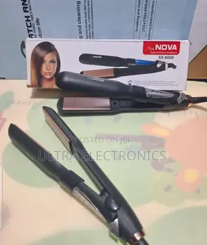 Nova Sx-8009 Professional Hair Straightener. Model: Nova Sx-8009