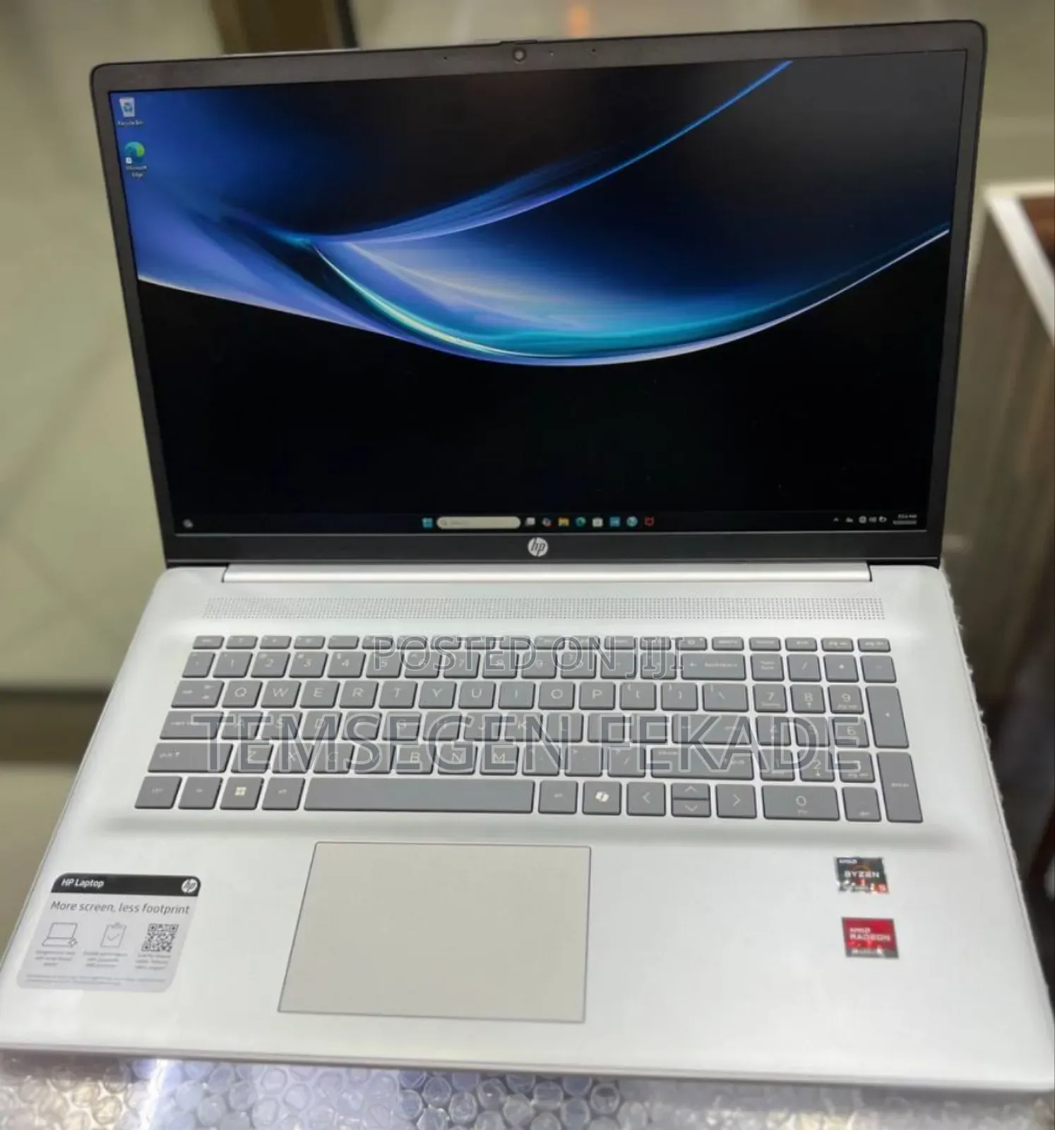 New Laptop HP Stream Notebook 8GB AMD Ryzen 5 SSD 512GB