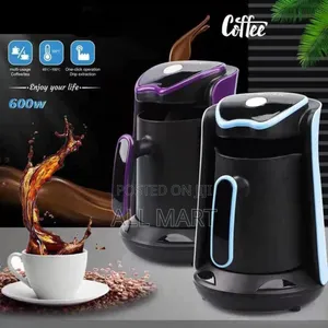 Silver Love Turkish Coffee Maker