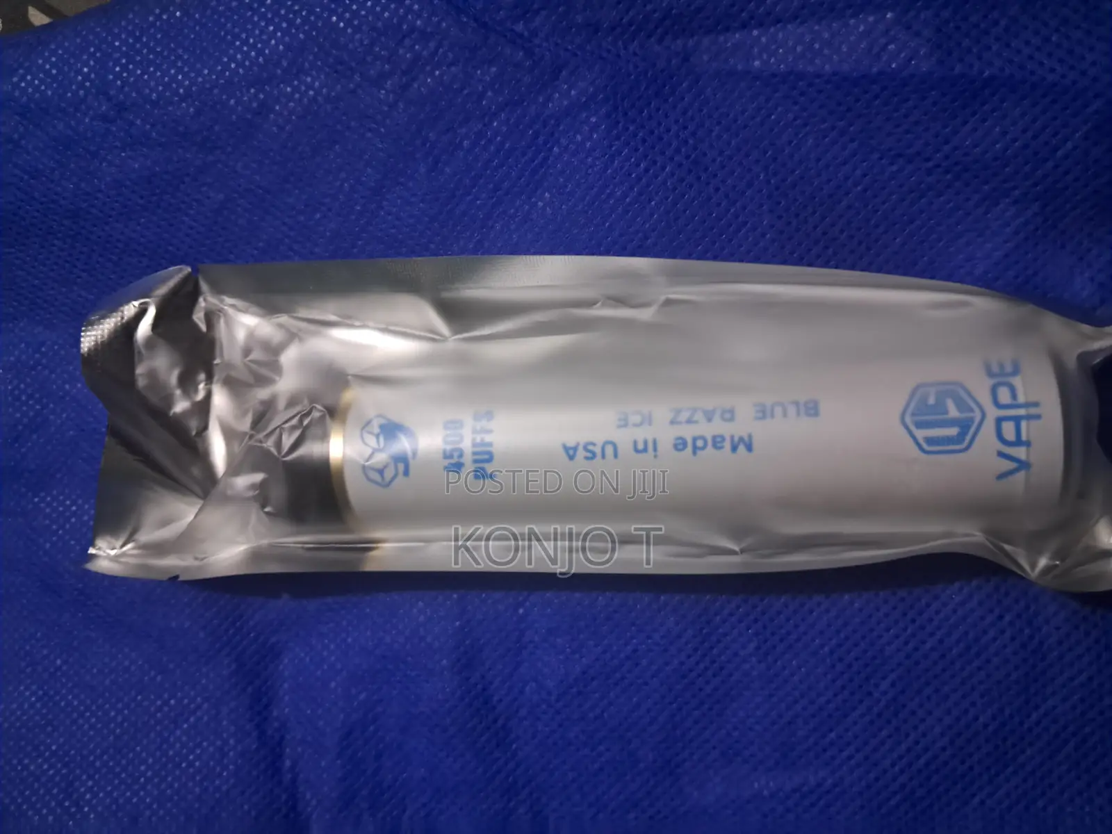 Us Vape -- Blue Razz Ice __ 4,500 Puffs