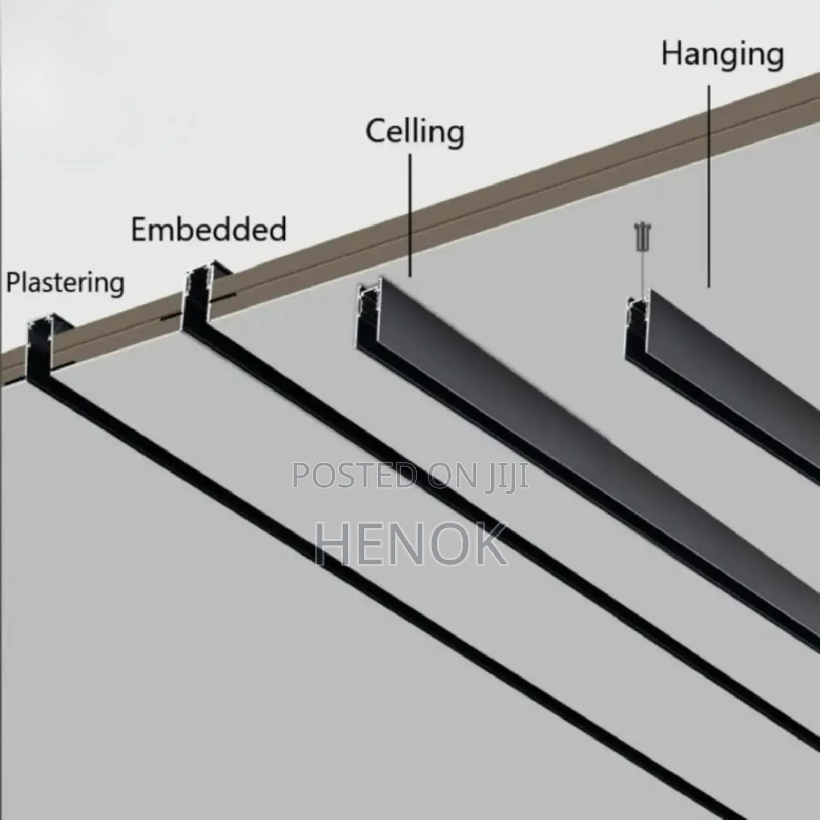 Aluminum Profile 1/2m