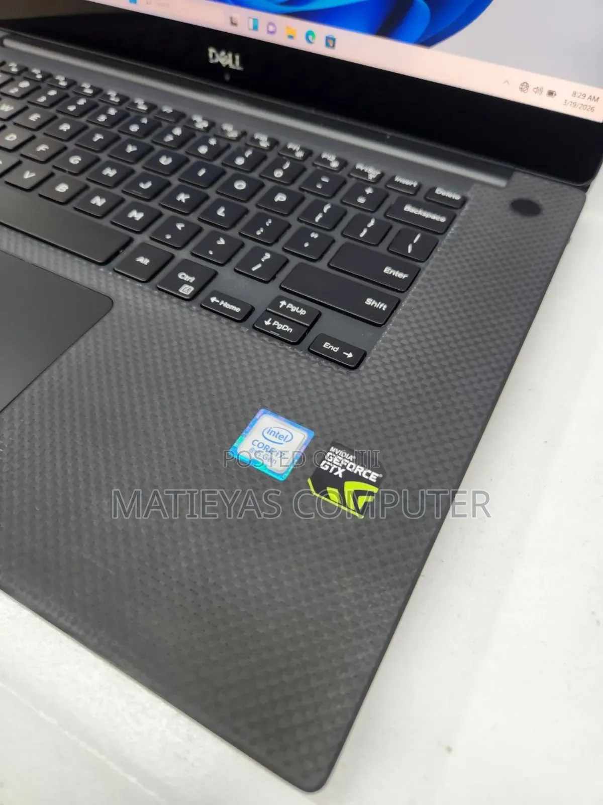 New Laptop Dell XPS 15 16GB Intel Core i7 SSD 512GB