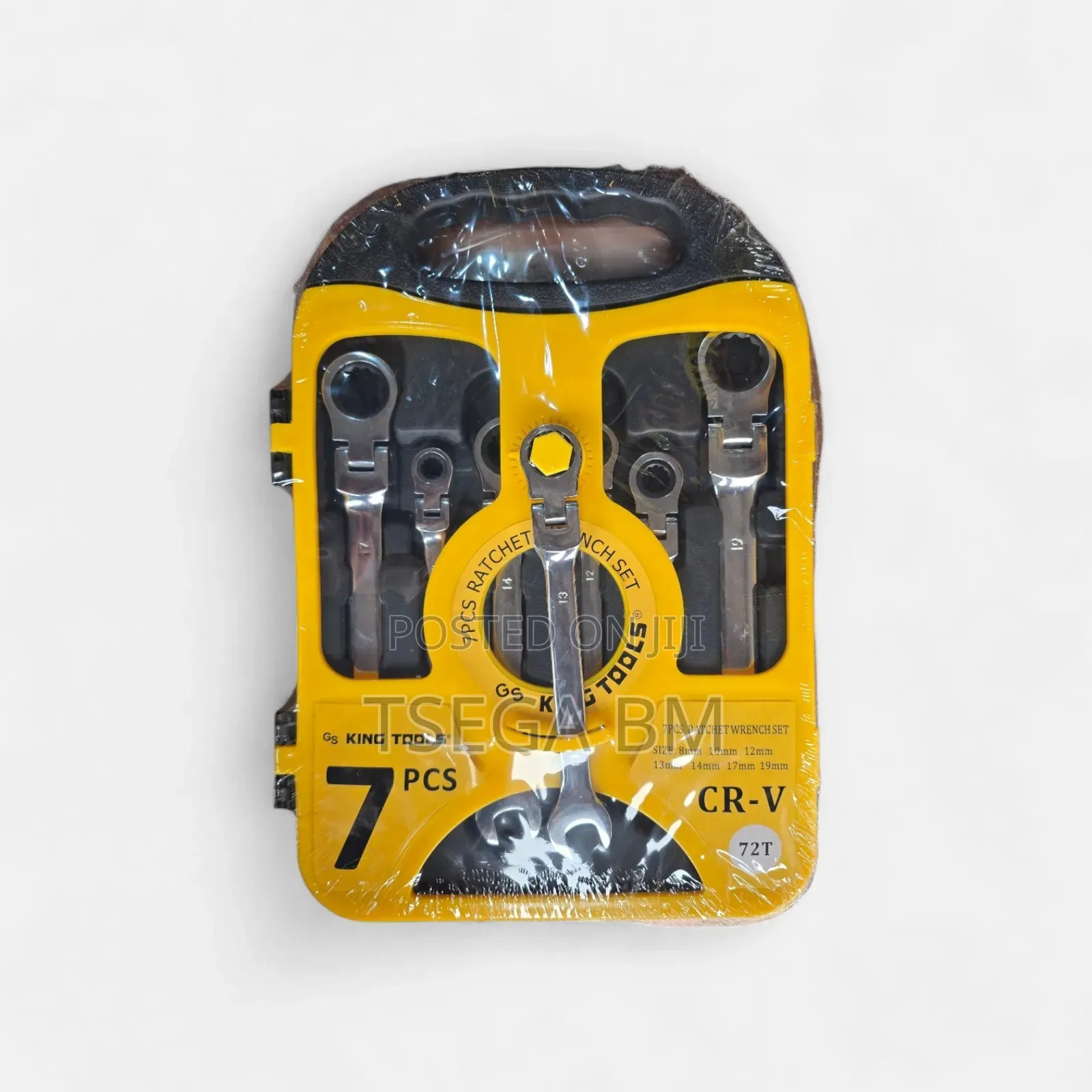 7pcs Ratchet Wrench Set
