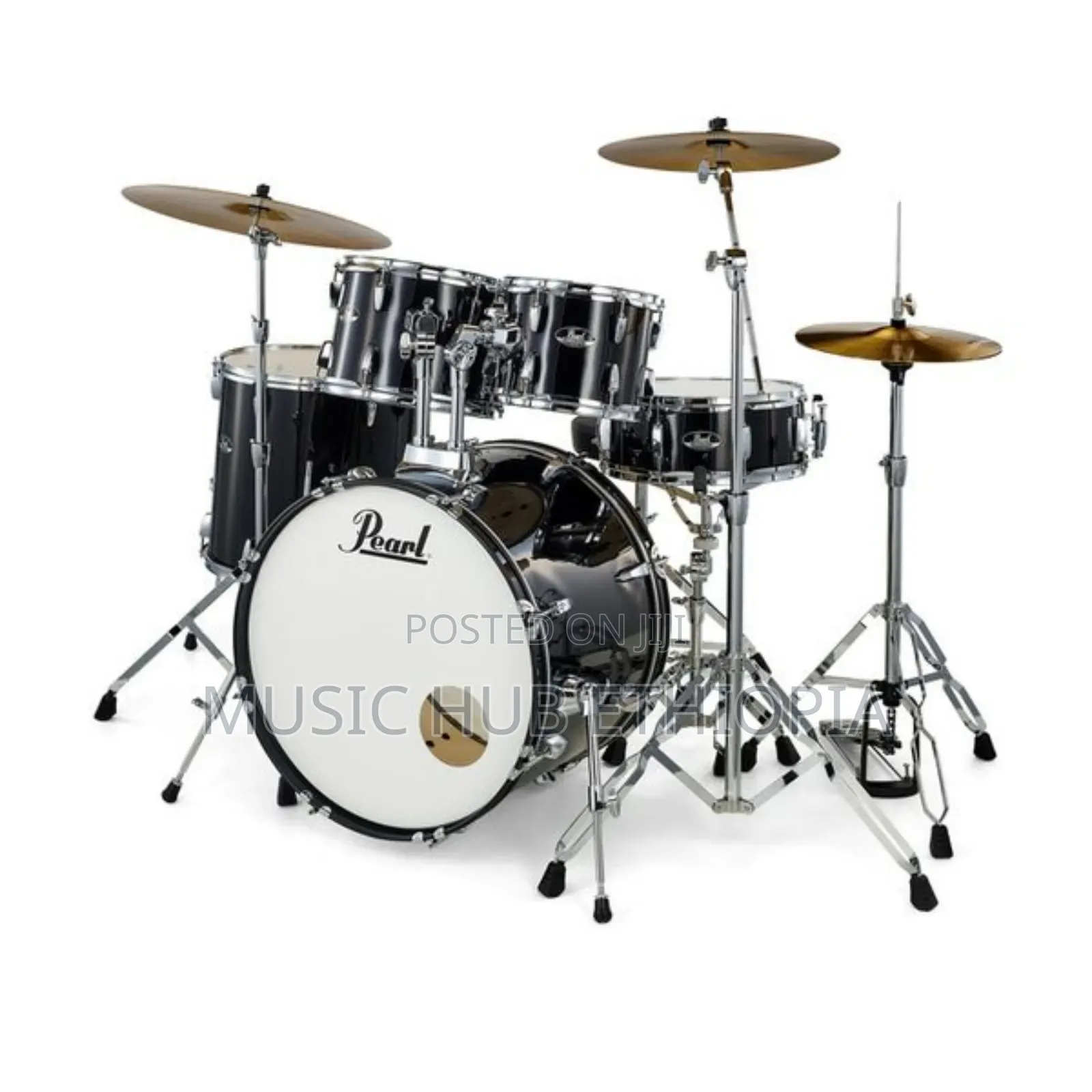 Pearl Roadshow Series Acoustic Drum Set.