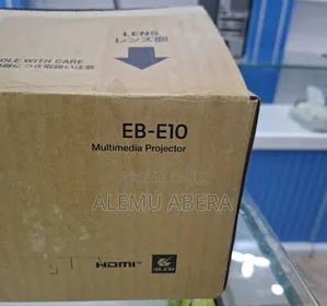 Brand New Epson Projector Model: Eb-E10 With Cartoon With Best