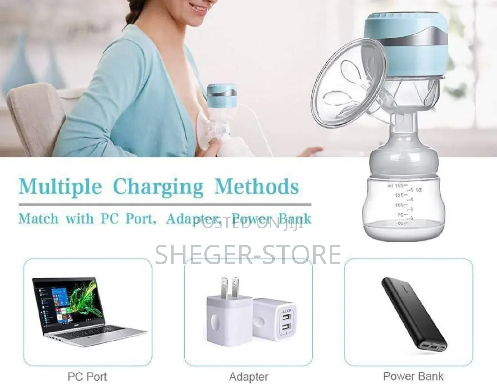 Brand New Rechargeable Breast Pump