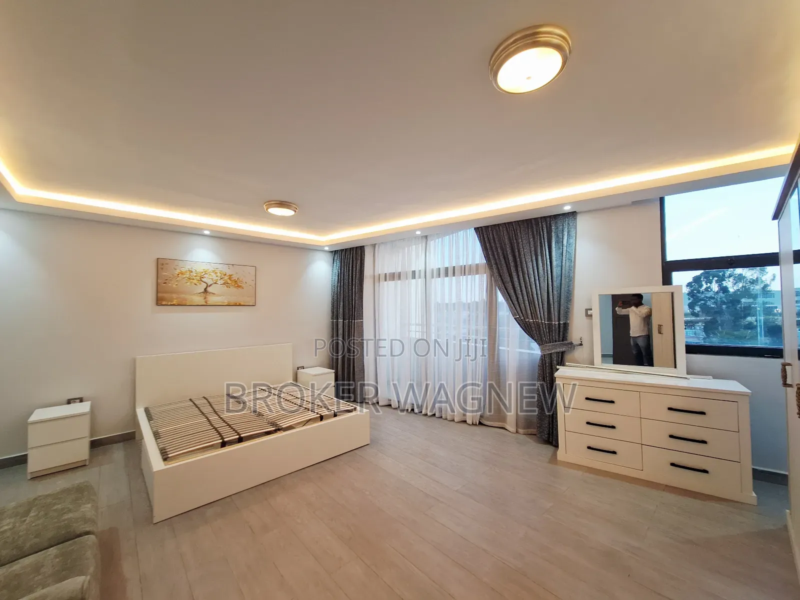 Furnished 3bdrm Apartment in Bole for rent