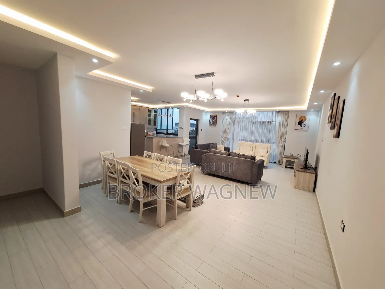 Furnished 2bdrm Apartment in Bole for rent
