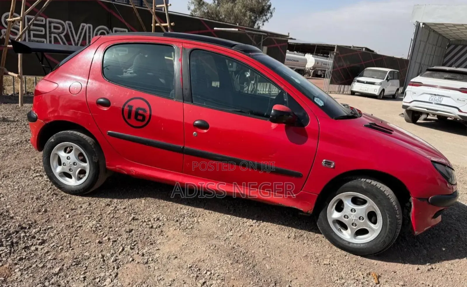 Peugeot 206 2004 Red