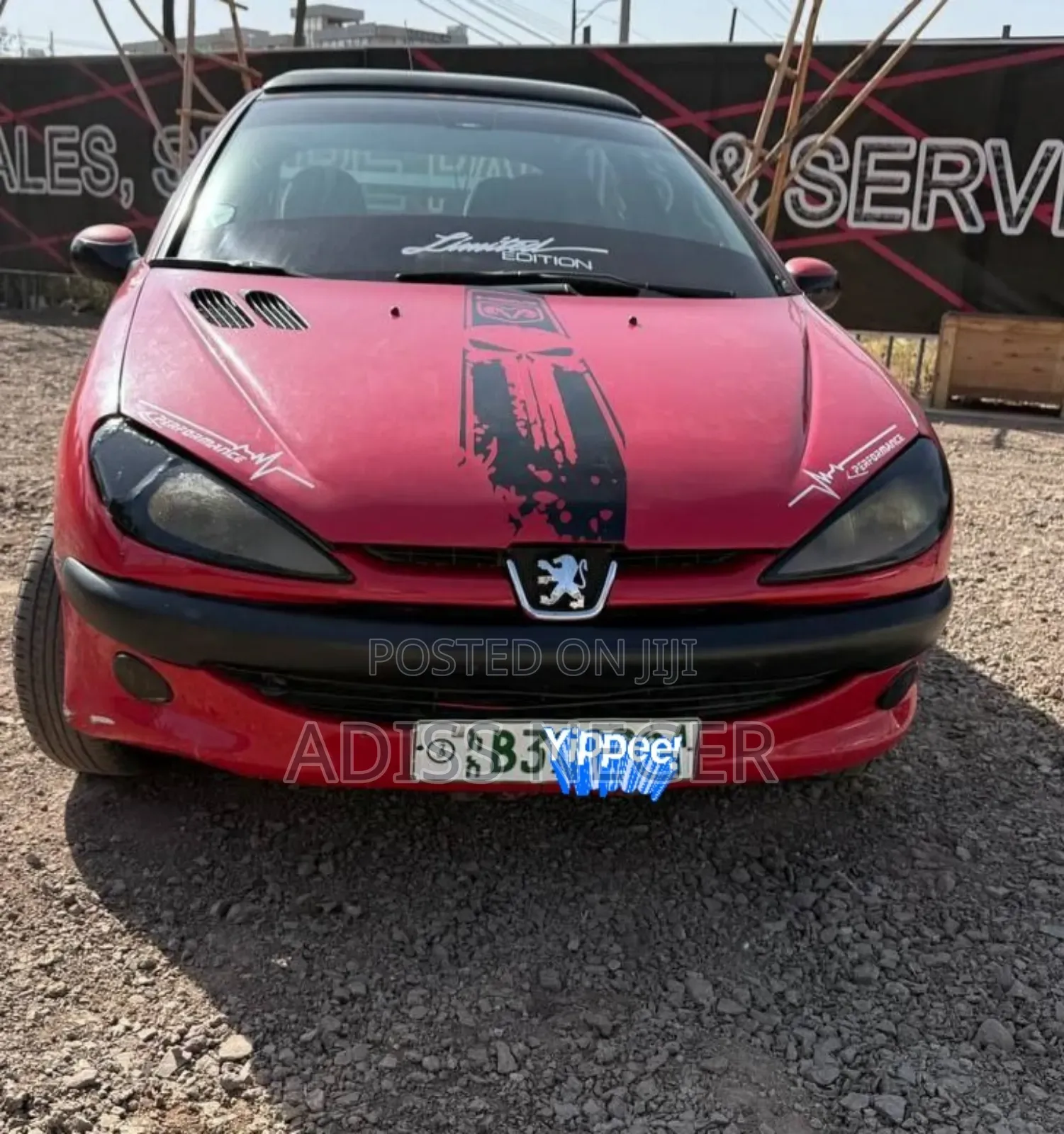 Peugeot 206 2004 Red