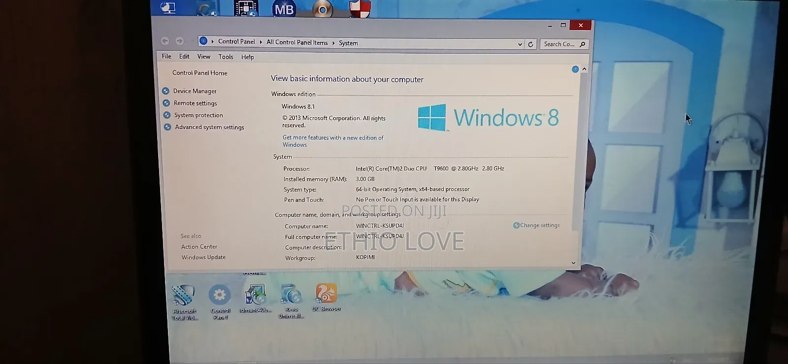 Laptop Dell Latitude E6500 3GB Intel Core 2 Duo HDD 500GB