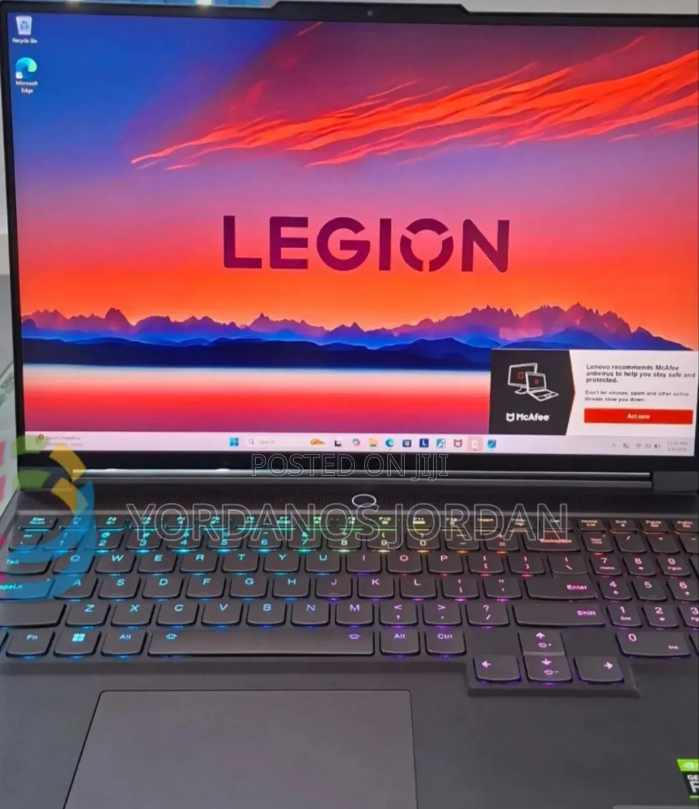 New Laptop Lenovo Legion 7 16GB Intel Core i9 SSD 1T