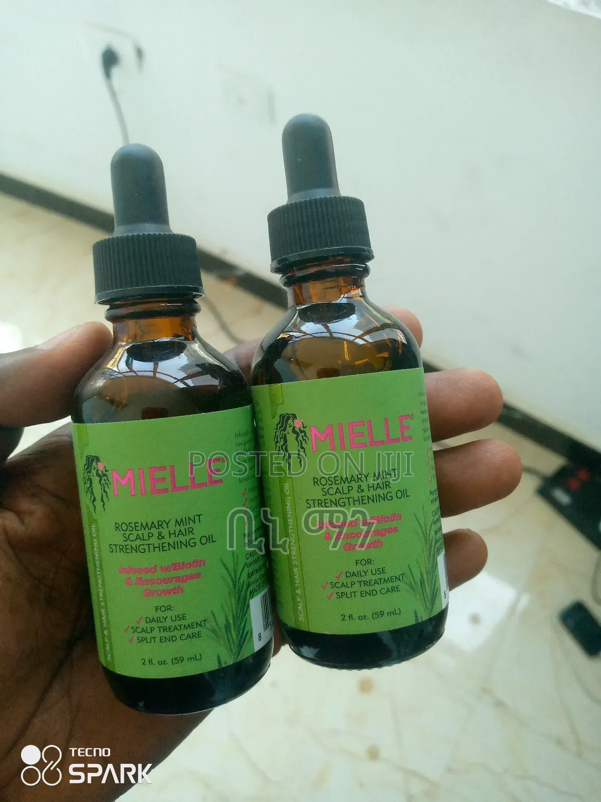 Mielle Organic Rosemery Hair Oil for Mes and Womes