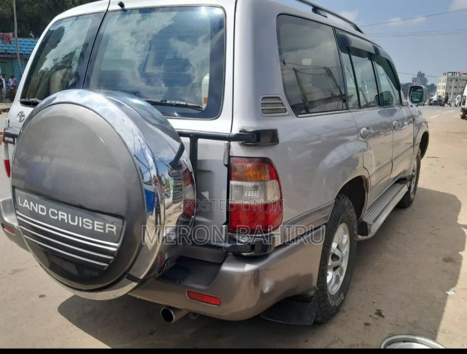 Toyota Land Cruiser 2003 Silver