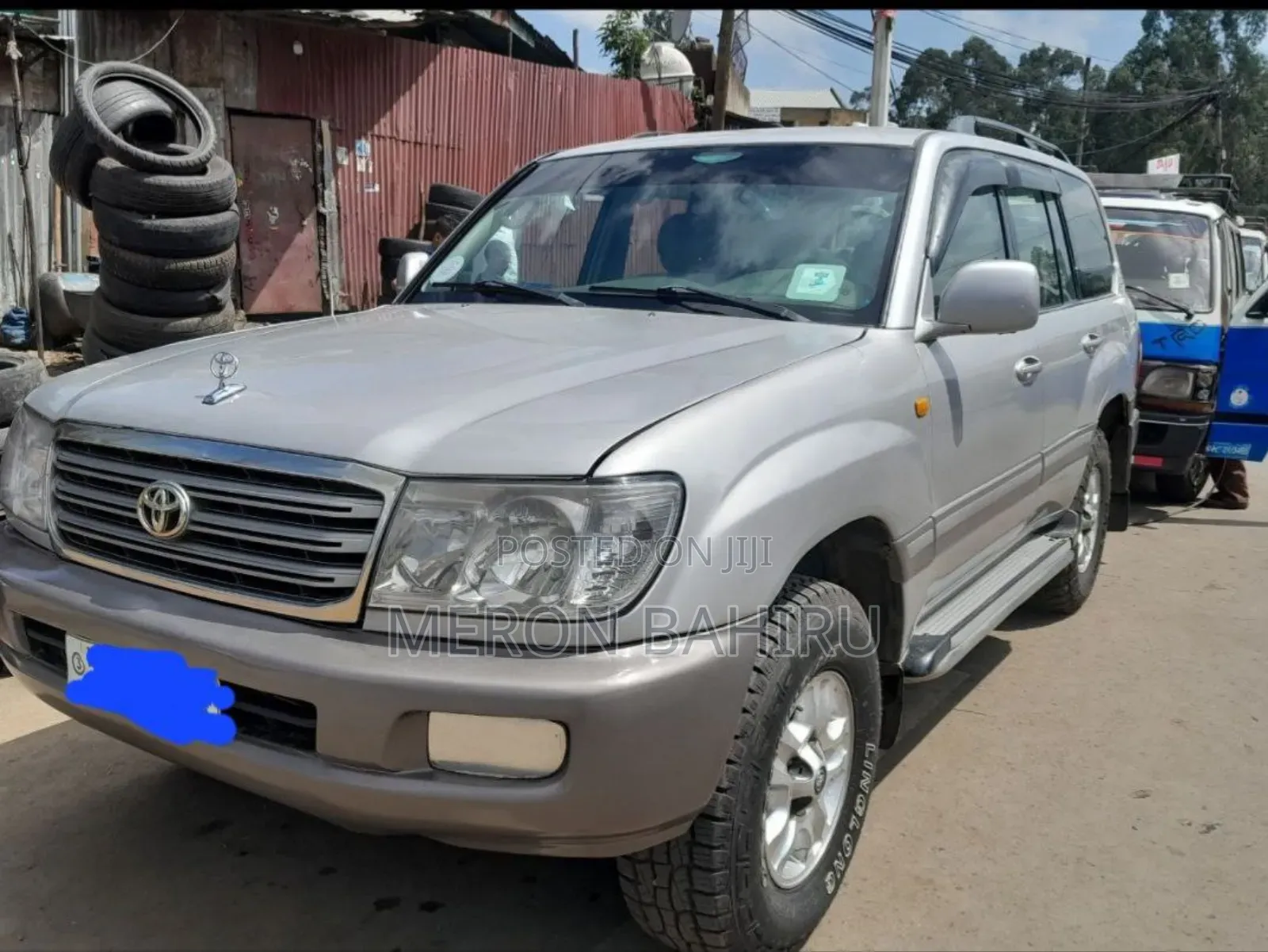 Toyota Land Cruiser 2003 Silver