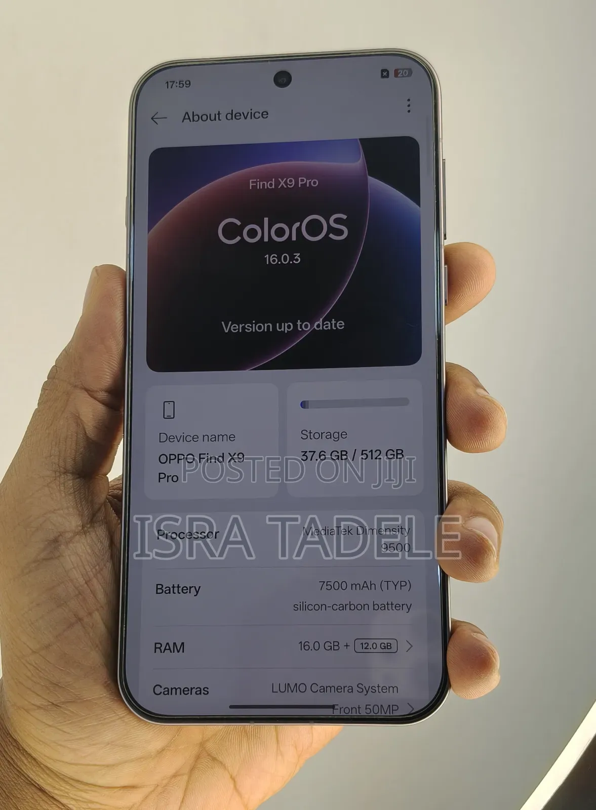 New Oppo Find X9 Pro 512 GB Black