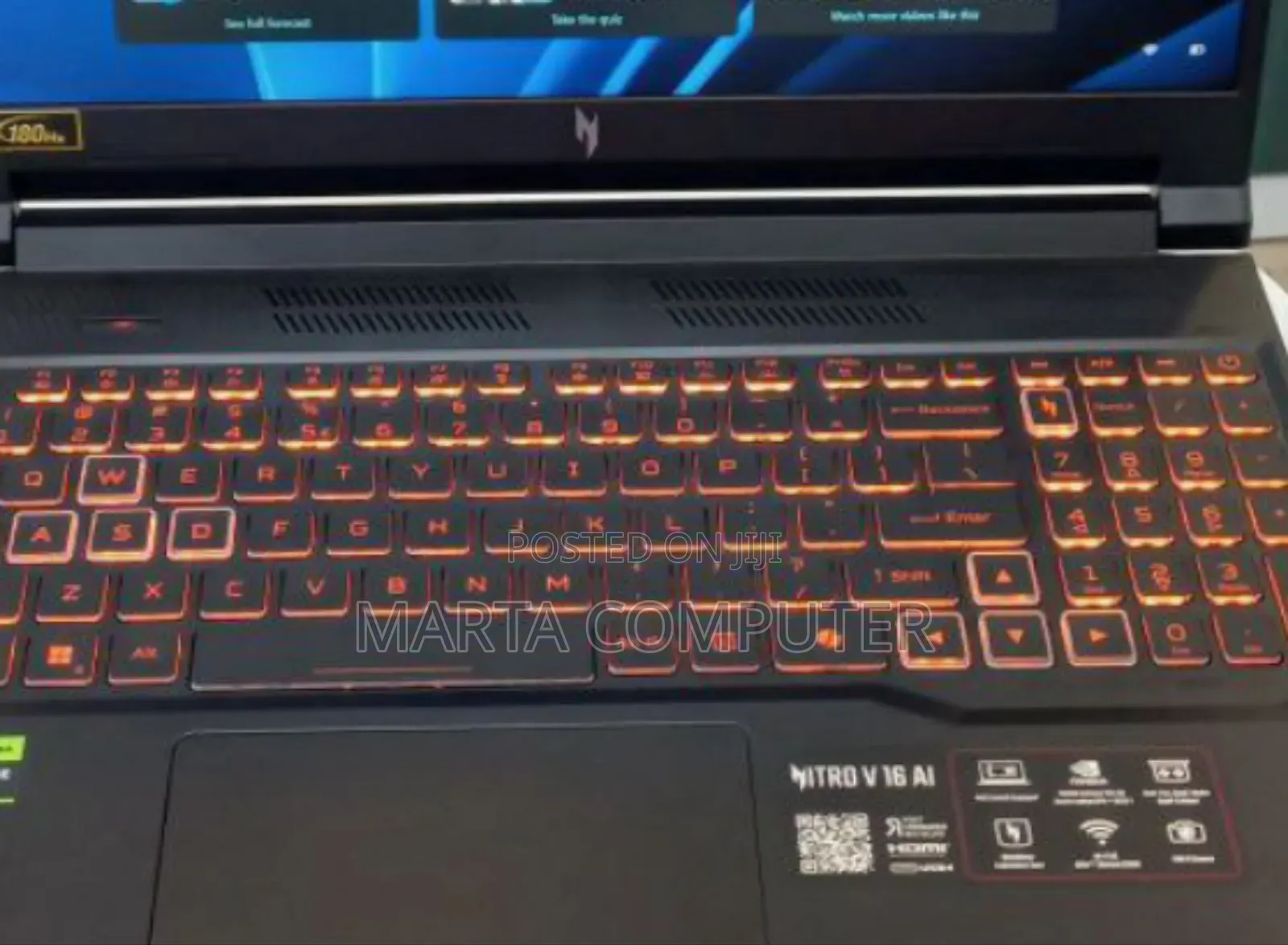 New Laptop Acer Nitro 17 16GB AMD Ryzen 7 SSD 1T