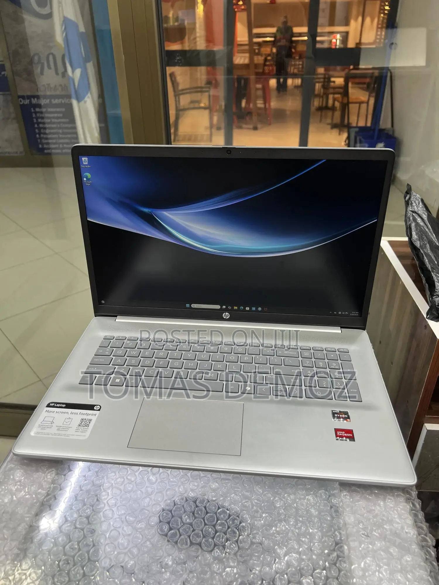 New Laptop HP Stream Notebook 8GB AMD Ryzen 5 SSD 512GB