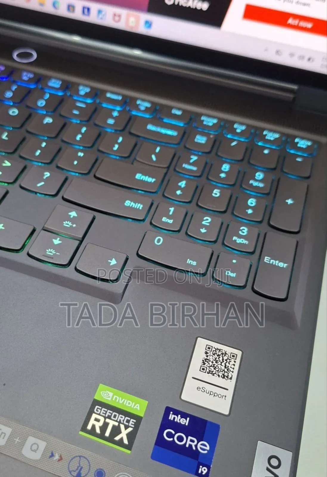 New Laptop Lenovo Legion 5 32GB Intel Core i9 SSD 1T