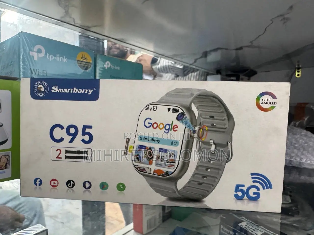 Smartbarry 5g Smart Watch ስማርት ዋች