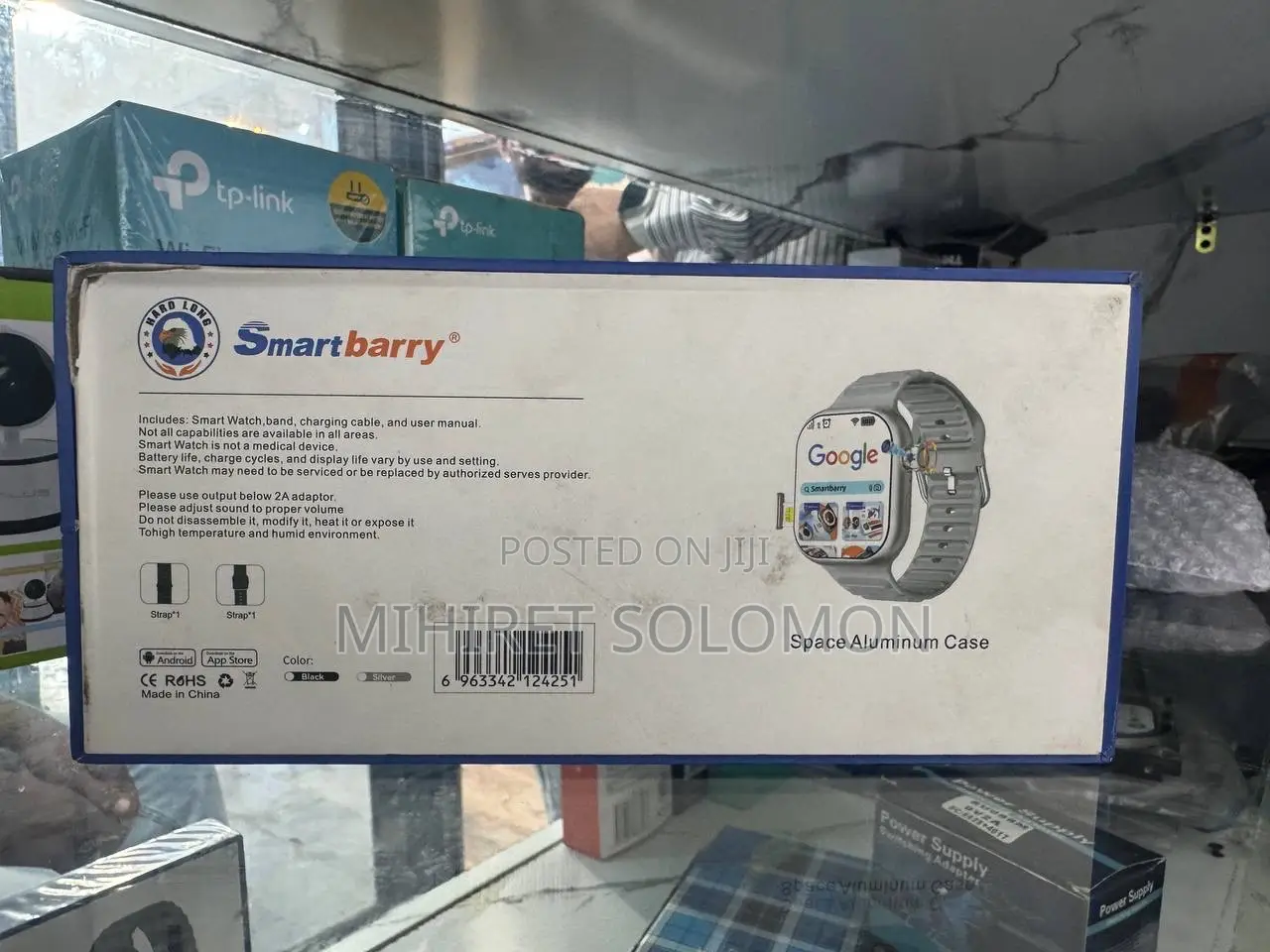 Smartbarry 5g Smart Watch ስማርት ዋች
