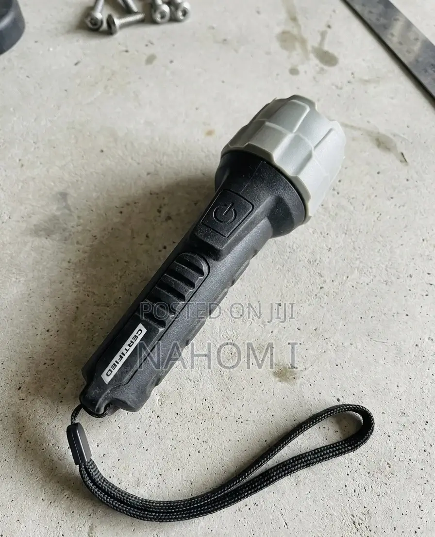 Certified Rubberized Flashlight