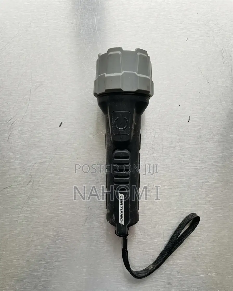 Certified Rubberized Flashlight