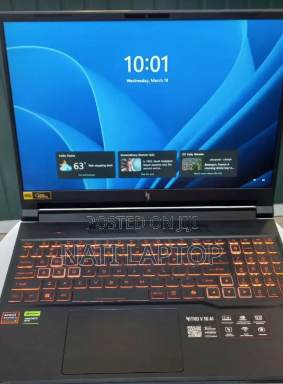 New Laptop Acer Nitro 5 16GB AMD Ryzen 7 SSD 1T