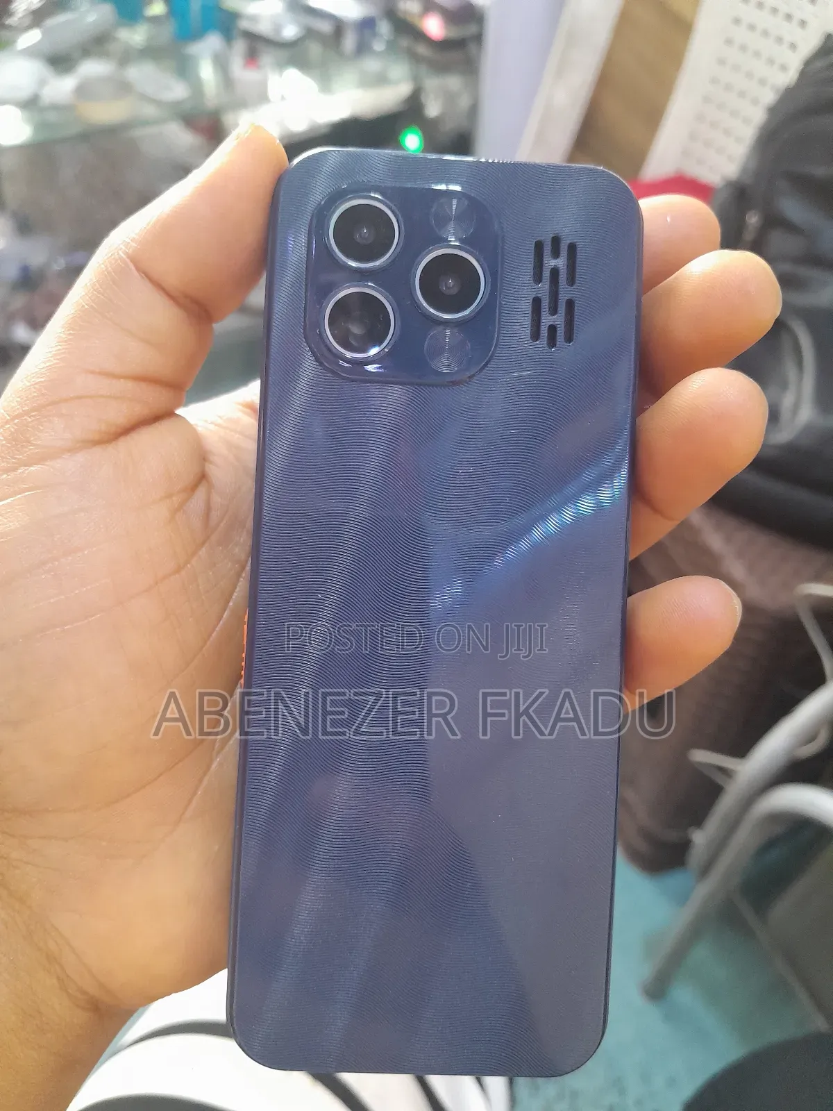 New Mobile Phone Blue