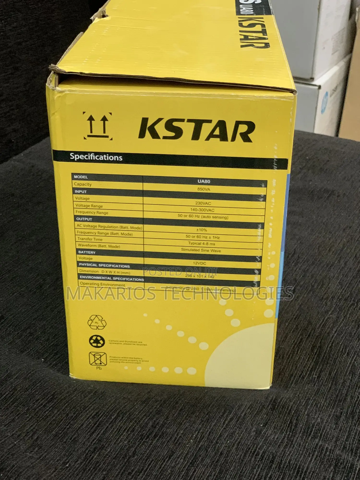 Ups 850va Kstar