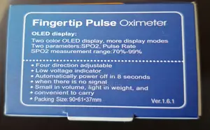 Fingertips Pulse Oximeter