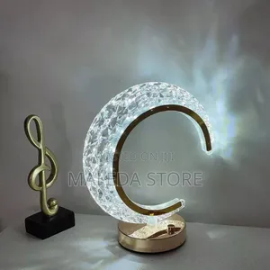 Led Crystal Table Lamp