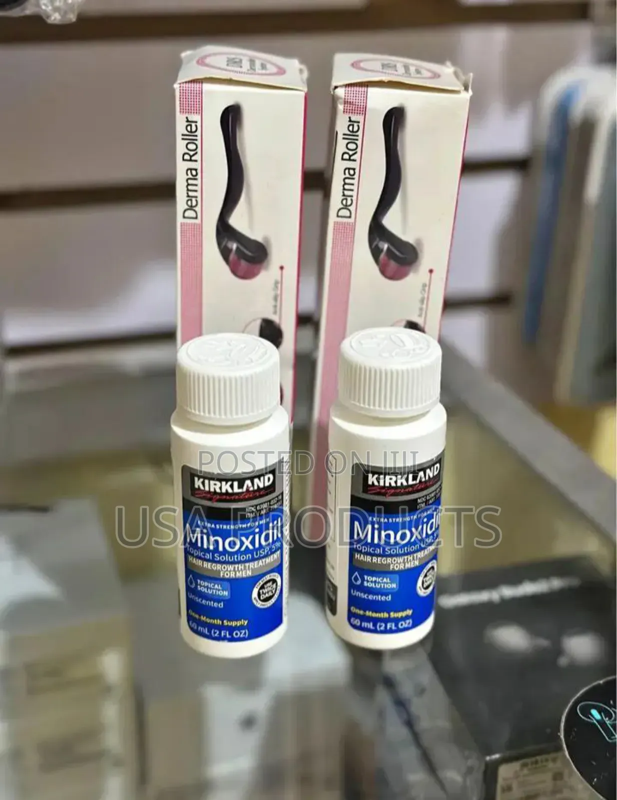 Minoxidil Kirkland Usa Original የወንድ እና የሴቶች