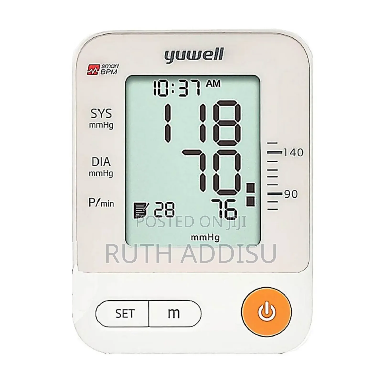 Yuwell Ye650a Upper Arm Electronic Blood Pressure Monitor Digital Bp