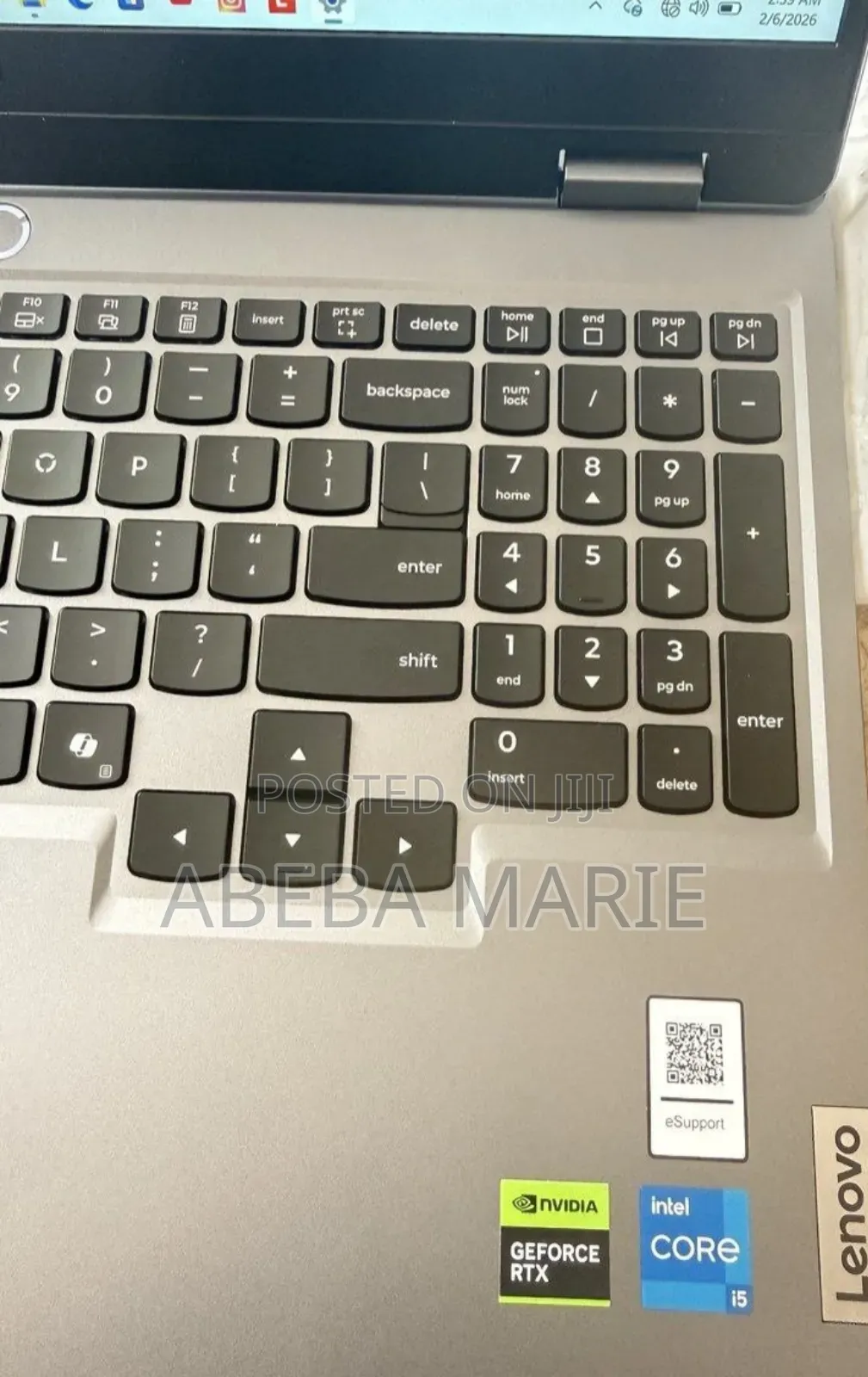 New Laptop Lenovo LOQ 15IRH8 16GB Intel Core i5 SSD 1T