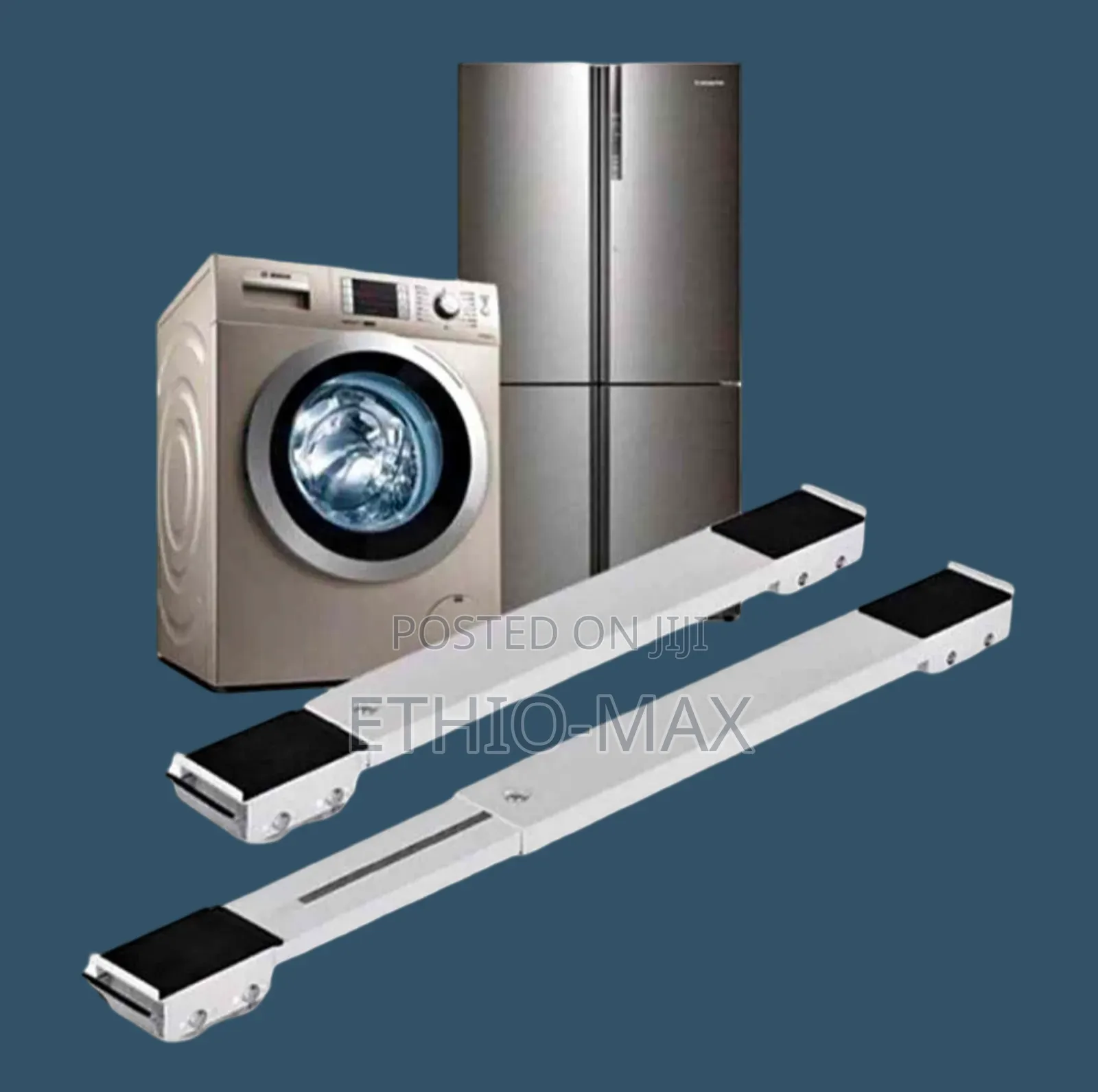 Adjustable Moving Roller Wheels Stand With Brake