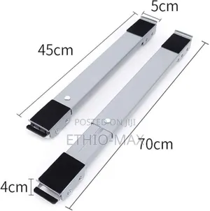 Adjustable Moving Roller Wheels Stand With Brake