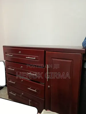 Bed, Mattress and Chest Drawer