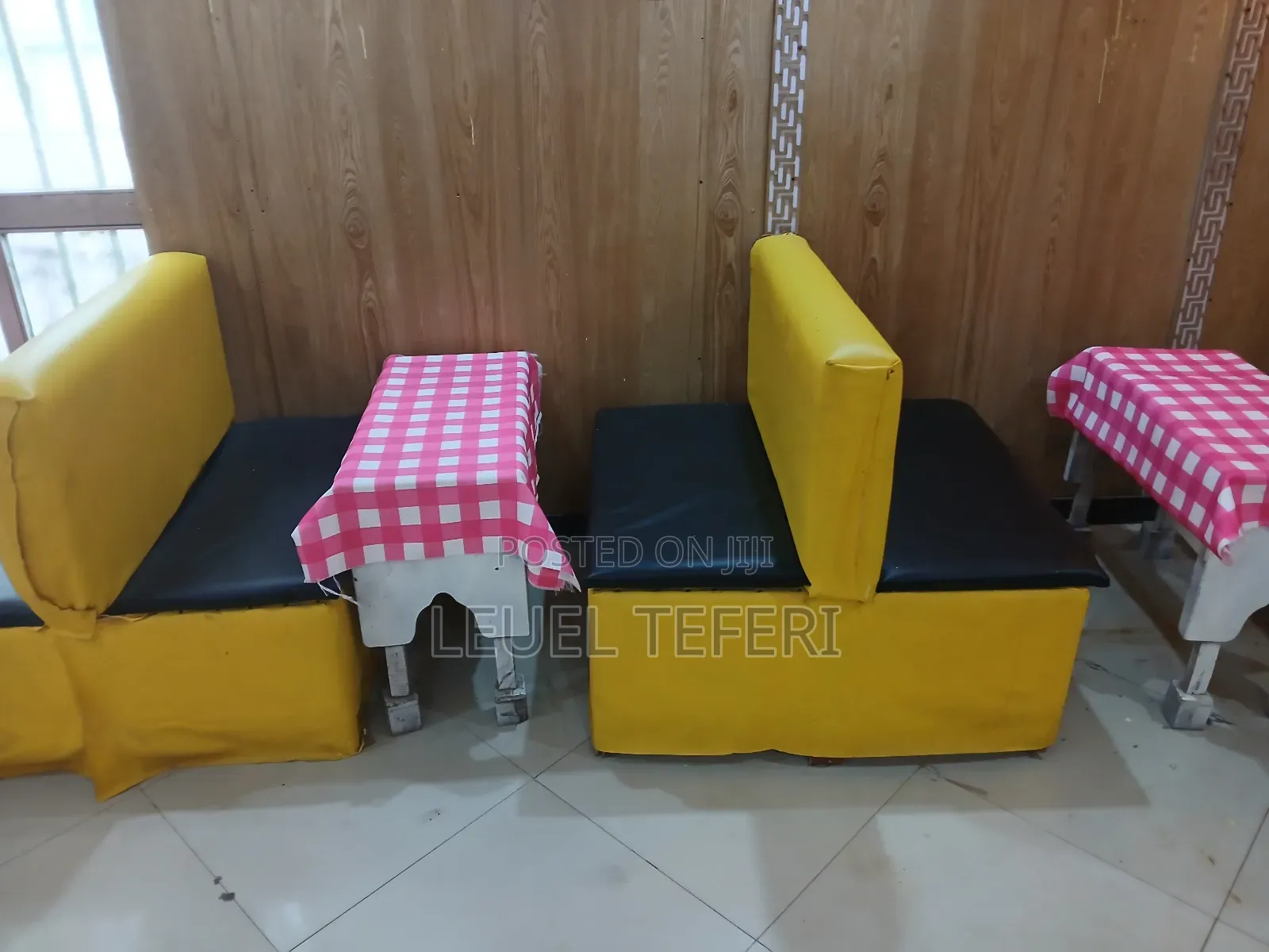Cafe or Juice House Sofa /ሶፋ/