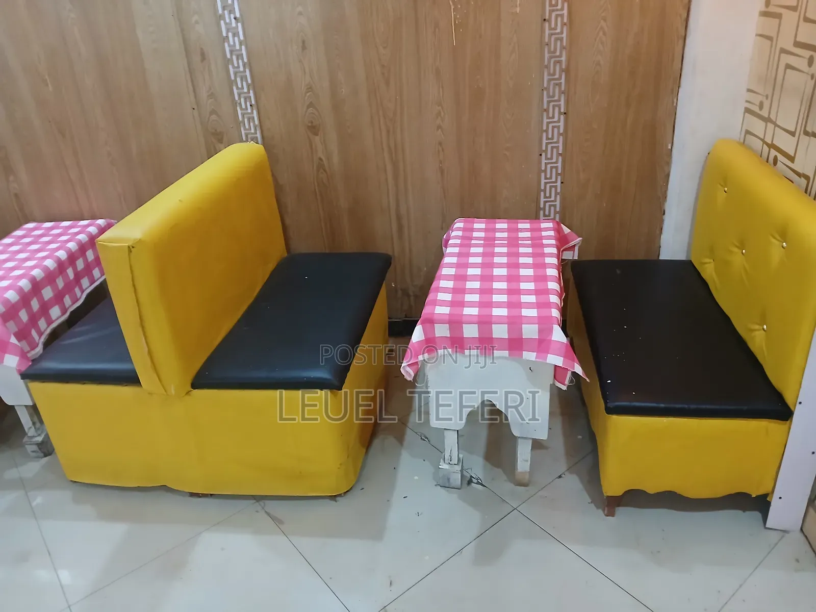 Cafe or Juice House Sofa /ሶፋ/