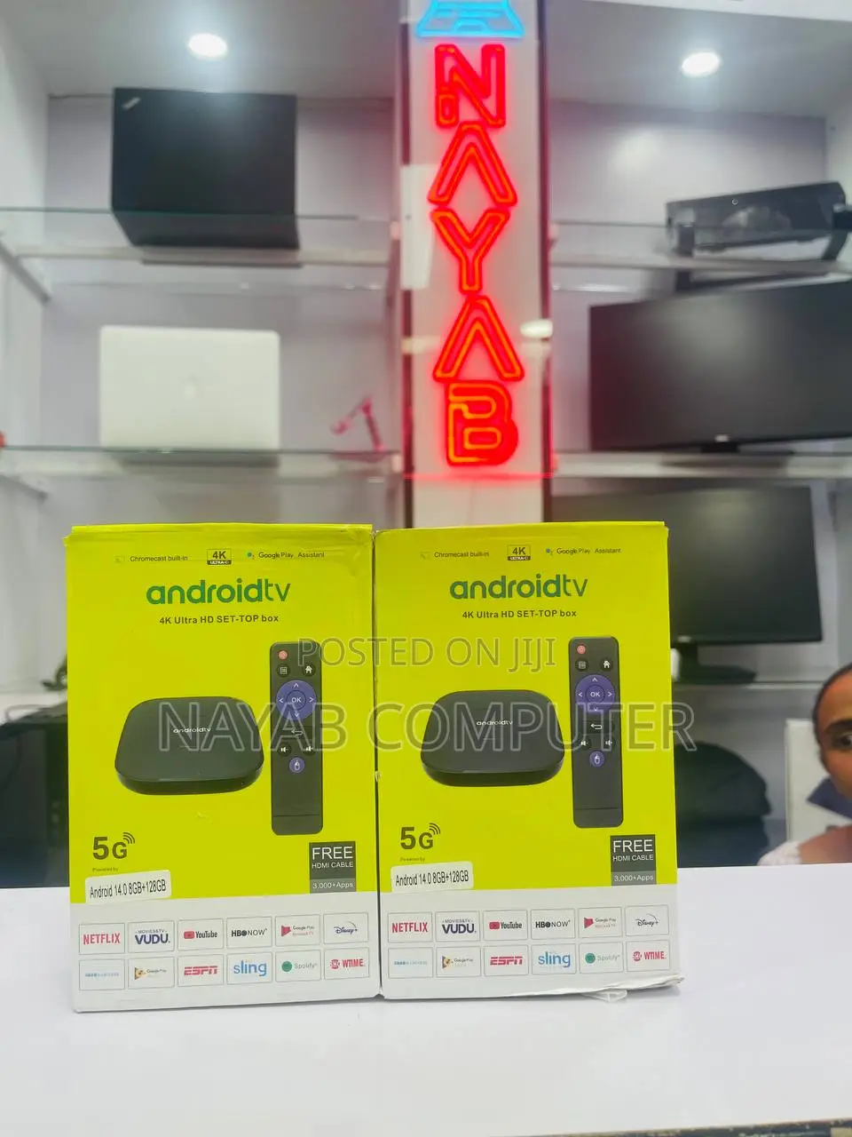 Android Tv Ultra Hd Set‐Top Box