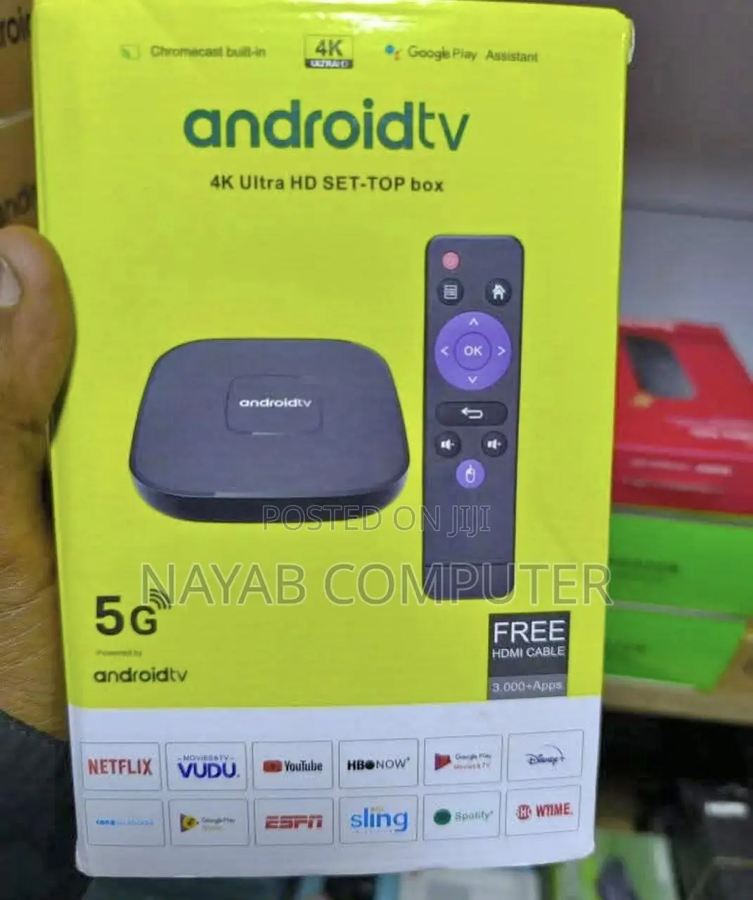 Android Tv Ultra Hd Set‐Top Box