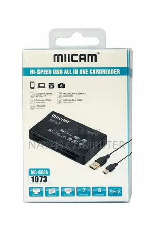 Miicam Hi‐Speed Usb All‐In‐One Card Reader (Mc‐C02a)