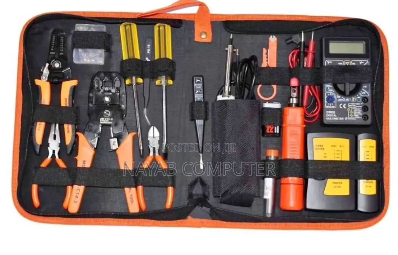 Professional Electrical and Network Maintenance Toolkit