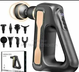 Massage Gun, Often Branded as a "Fascial Gun".Features 32 Adjustable