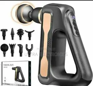 Massage Gun, Often Branded as a "Fascial Gun".Features 32 Adjustable
