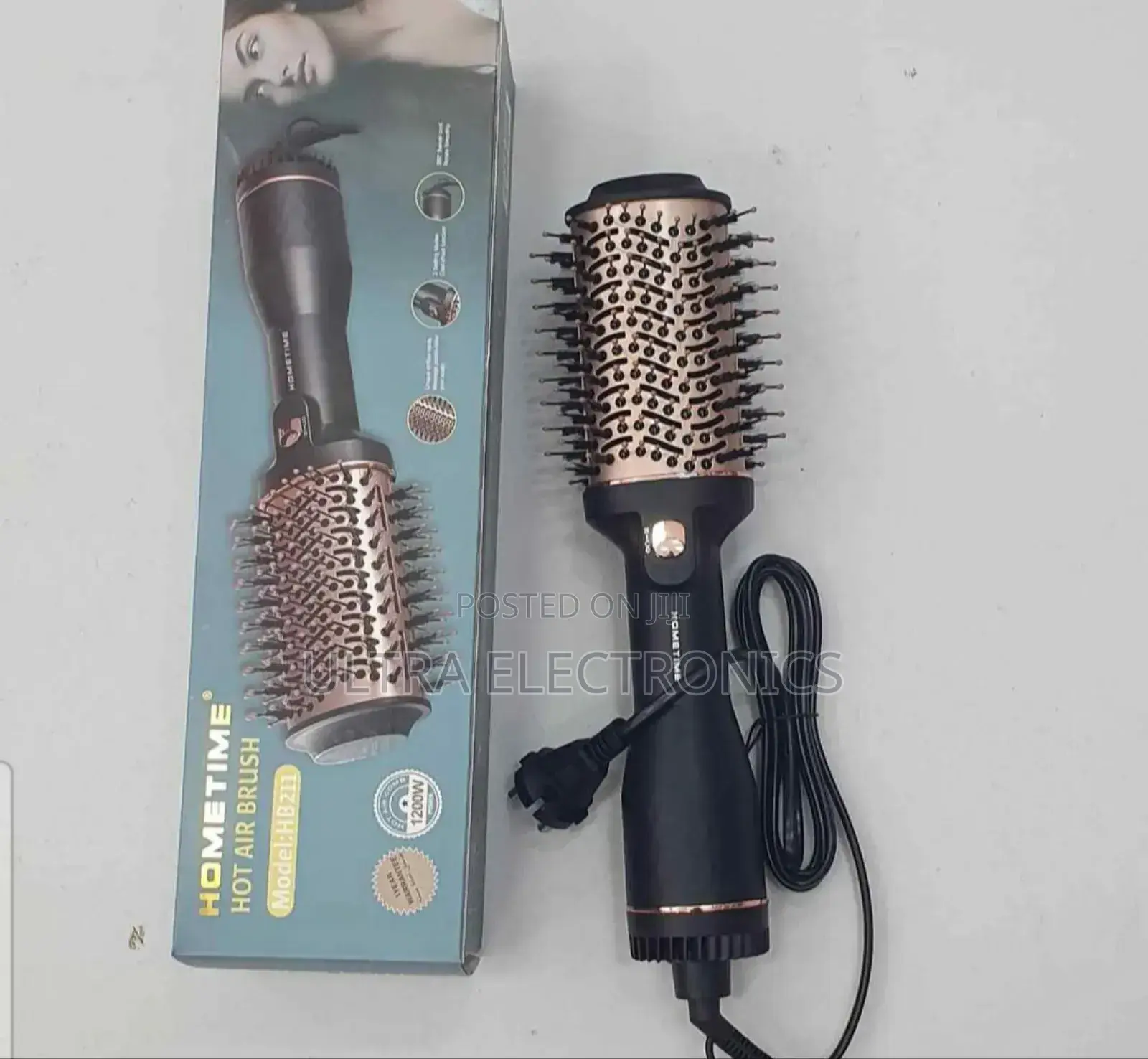 Hometime Hot Air Brush Model Hb211, a 1200w Styling Tool Designed