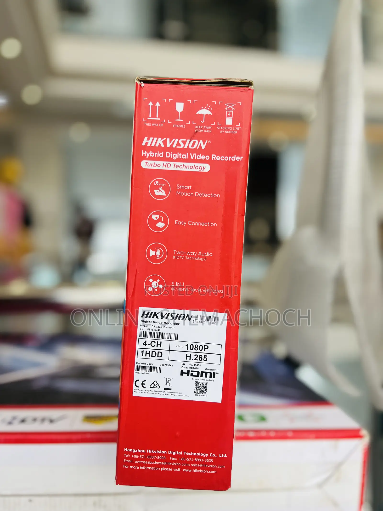 Hikvision Four Channel Hybrid DVR